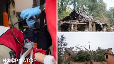 Росіяни посеред дня прицільно вдарили по приватному сектору Запоріжжя - пошкоджені будинки