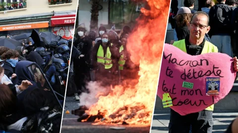 У Франції спалахнули сутички під час протестів проти подорожчання життя