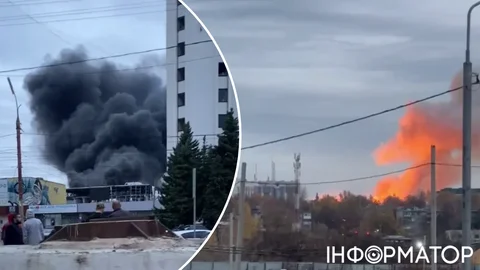У російському Орлі повідомляють про ракетний удар по заводу Протон - виникла масштабна пожежа