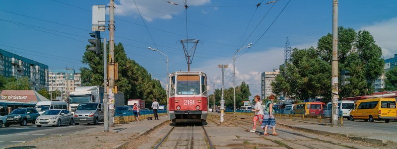 В Днепре временно прекратит работу один трамвайный маршрут