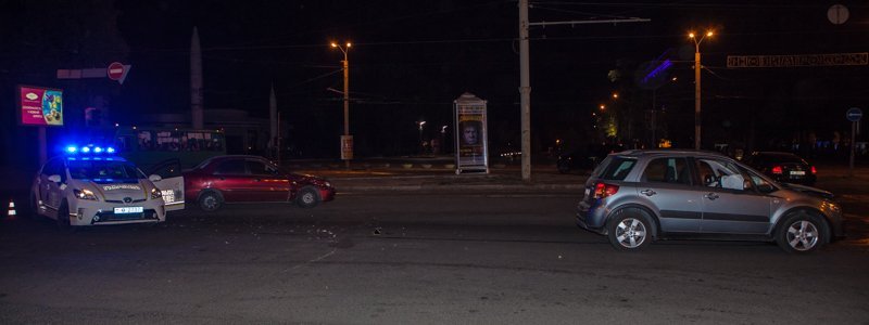 ДТП на проспекте Поля: столкнулись Suzuki и Daewoo Lanos