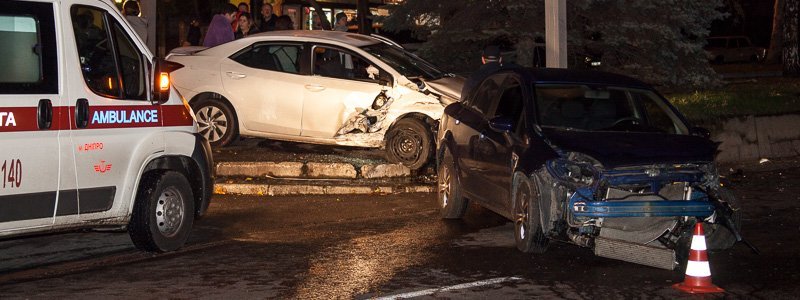 ДТП на проспекте Поля: пострадал водитель Toyota
