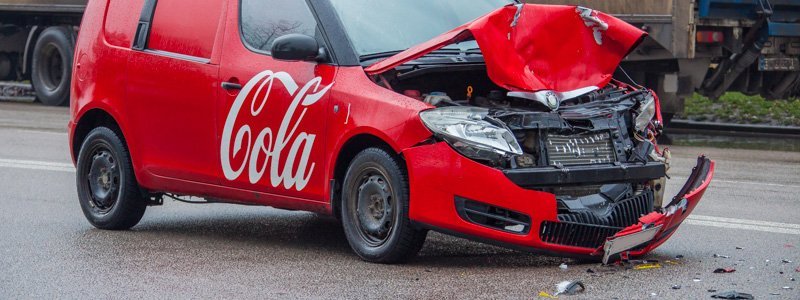 ДТП на Маршала Малиновского: столкнулись автомобиль «Coca-cola» и Chery