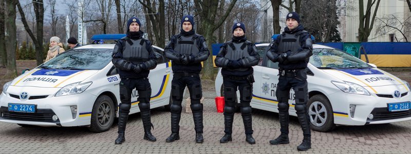 Маленькие жители Днепра попробовали себя в роли полицейских