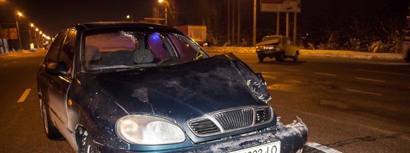 ДТП на Запорожском шоссе: пострадали мужчина и 6-летняя девочка