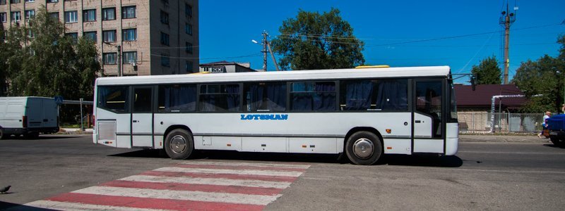 В Днепре автобус № 115 сбил женщину на пешеходном переходе