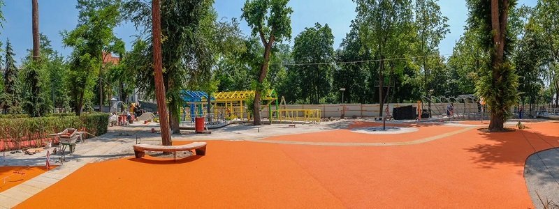 В Днепре завершается строительство уникального детского парка