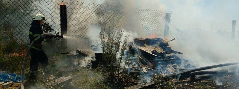 В Самарском районе Днепра произошел пожар в частном доме