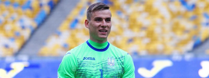 Бывший вратарь "Днепра" Андрей Лунин перешел в "Реал"