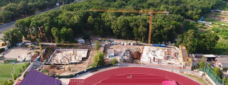 В Днепре строят Олимпийский дом и Зал игровых видов спорта