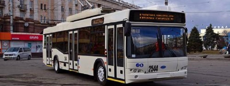 Завтра в Днепре остановятся три троллейбусных маршрута