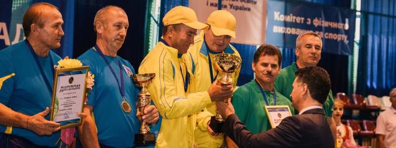 Сборная Днепропетровщины заняла первое место на всеукраинских соревнованиях «Сила духа»