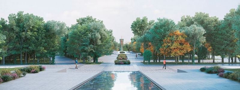 В Днепре реконструируют парк Шевченко: как он будет выглядеть