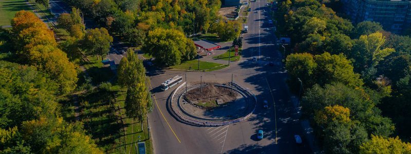 Как в Днепре продвигаются работы по перепланировке "кольца" на Запорожском шоссе