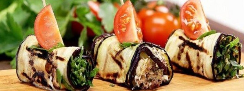 Полезные и вкусные рецепты: как приготовить роллы из баклажанов с сыром и грибами