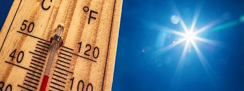 Днепр снова бьет температурные рекорды