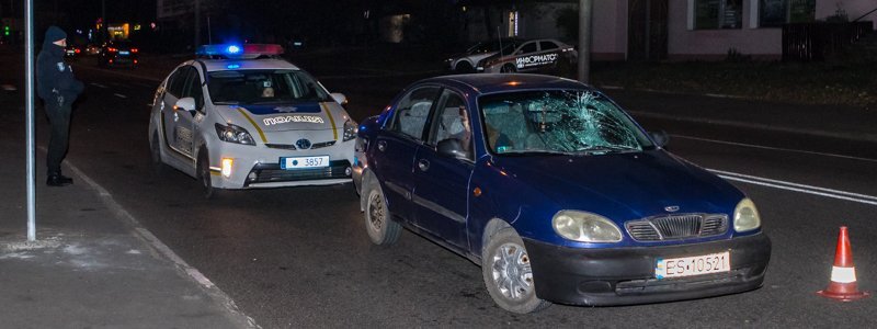 На Калиновой водитель Daewoo сбил пешехода: пострадавший хотел убежать