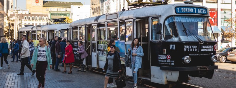 В Днепре в четверг первый трамвай изменит маршрут