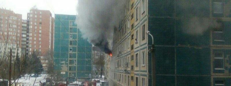 В Днепре в общежитии сгорела квартира
