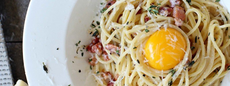 Полезные и вкусные рецепты: как приготовить спагетти карбонара с красным луком