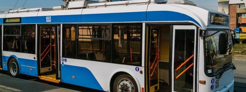 В среду в Днепре изменится маршрут троллейбусов