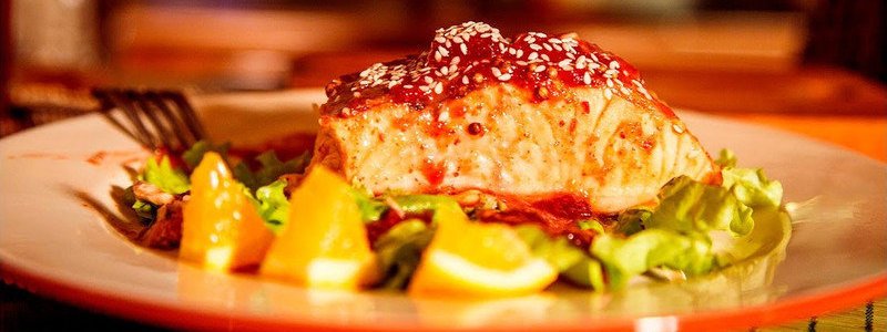 Полезные и вкусные рецепты: как приготовить лосось с апельсиновым джемом