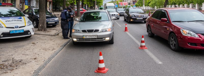 В Днепре на Титова водитель Daewoo сбил пешехода