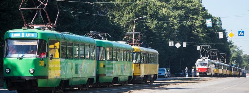 В пятницу в Днепре изменится движение 3-х трамваев