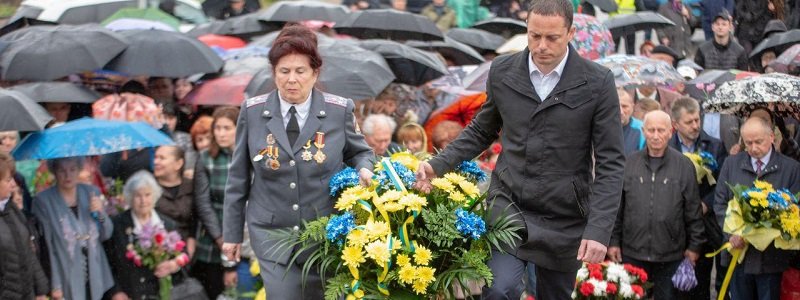 В Каменском прошли торжественные празднования Дня Победы