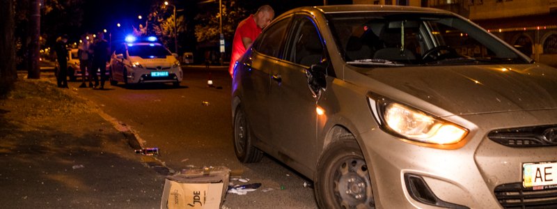В Днепре на проспекте Богдана Хмельницкого Hyundai сбил женщину