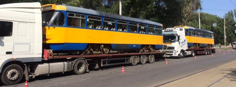 В Днепр наконец-то приехали трамваи из Германии