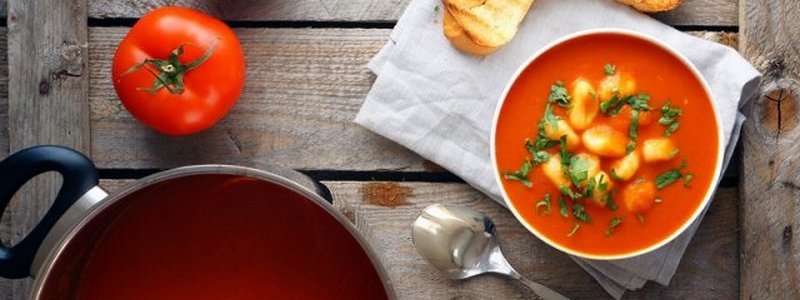 Полезные и вкусные рецепты: как приготовить томатный суп-пюре