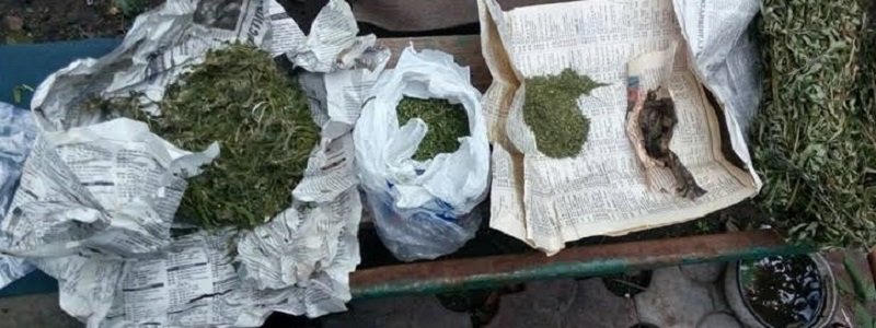 У жителя Днепра изъяли "травы" на 60 тысяч гривен
