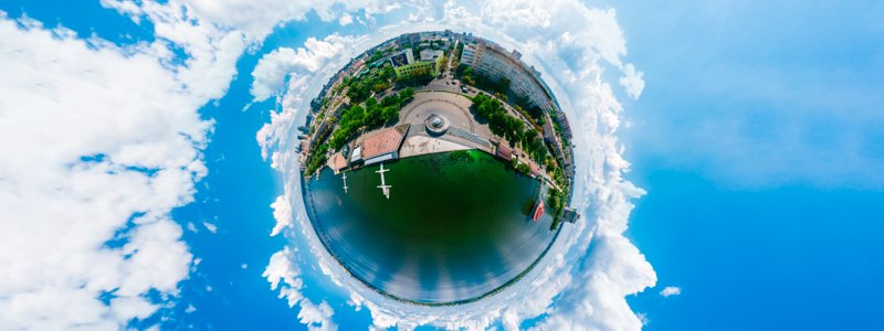 Люби Днепр на все 360: как выглядит город в необычном ракурсе