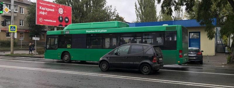 В Днепре на маршрут вышли новые большие автобусы