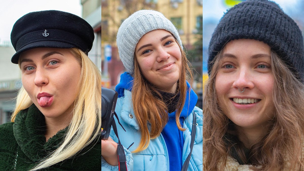 Днепр в лицах: какое настроение у жителей Днепра в холодную субботу