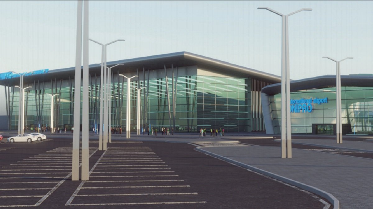 Новый аэропорт Днепра станет одним из крупнейших в Украине