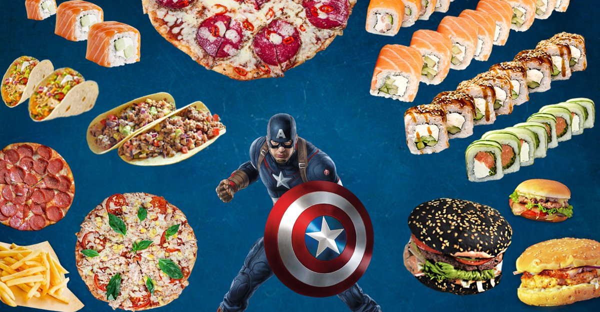 Хотите заказать суши или пиццу в Днепре, тогда скачайте приложение Superhero Cafe