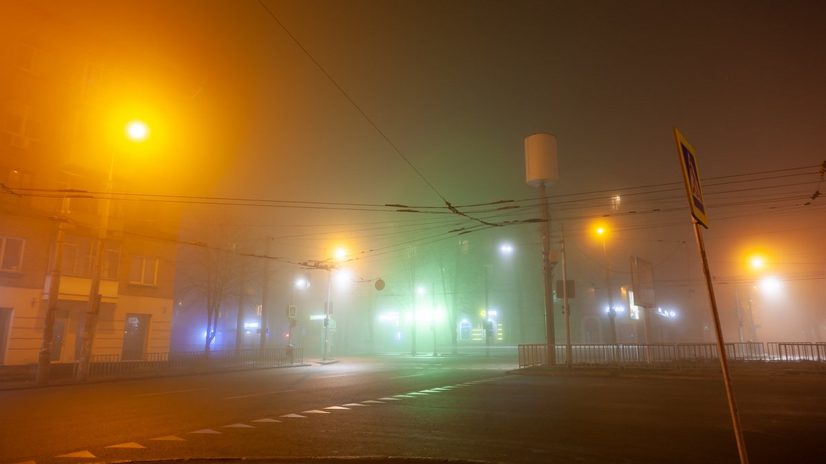 В Днепре ожидается густой туман и плохая видимость на дорогах