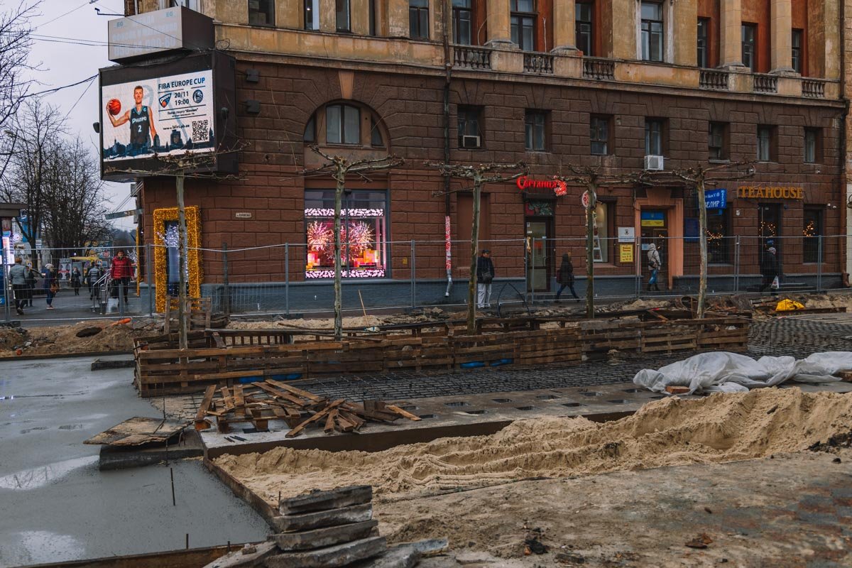 Когда в Днепре закончат реконструкцию улицы Короленко