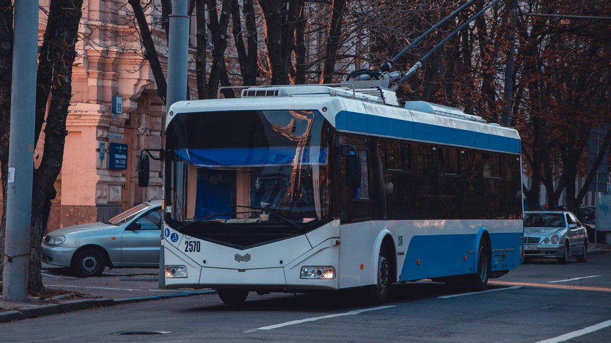 В Днепре из-за обрезки деревьев по Слобожанскому проспекту не будут "ходить" троллейбусы