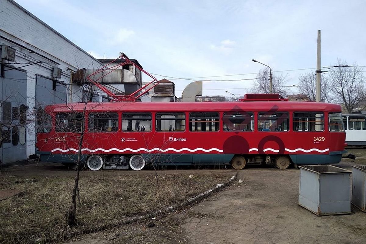 В Днепре у трамваев появятся «фирменный» стиль и цвет