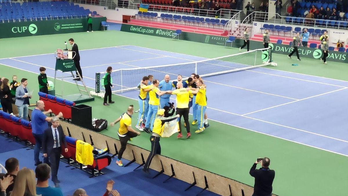 Украина победила Тайвань в Кубке Девиса