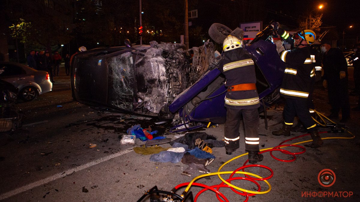 Смертельная авария на Набережной Победы в Днепре: полиция ищет свидетелей