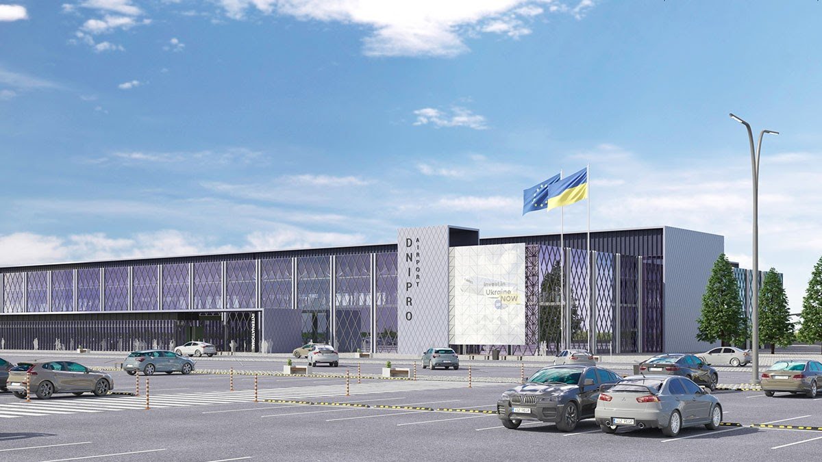 В Днепропетровском облсовете утвердили проект аэропорта Днепра: каким он будет