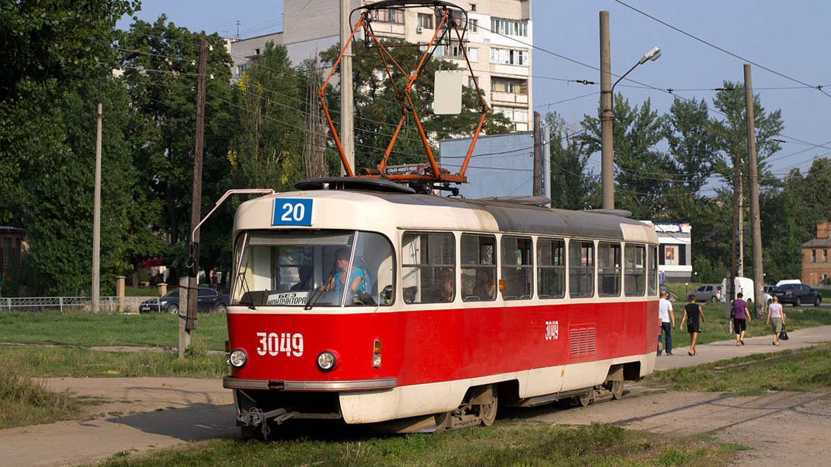 В Днепре в среду и четверг трамвай №19 закончит свою работу раньше