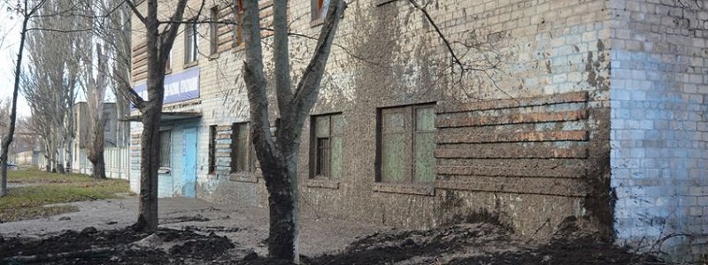 На Днепропетровщине здание МВД залило фекалиями (ФОТО)