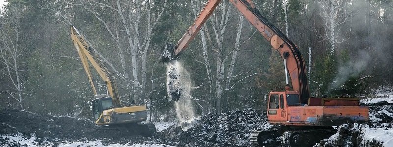 ДнепрОГА завершает расчистку реки Песчанка в Орловщине (ФОТО)