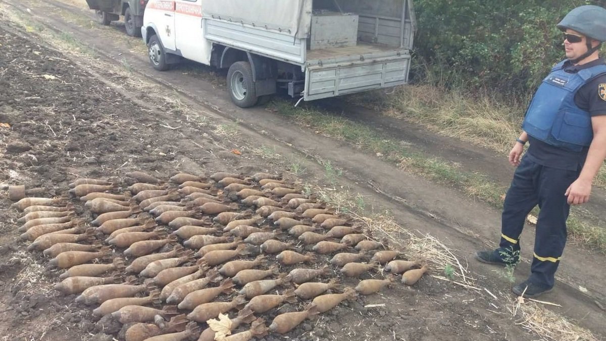 В Днепропетровской области нашли 101 устаревший боеприпас