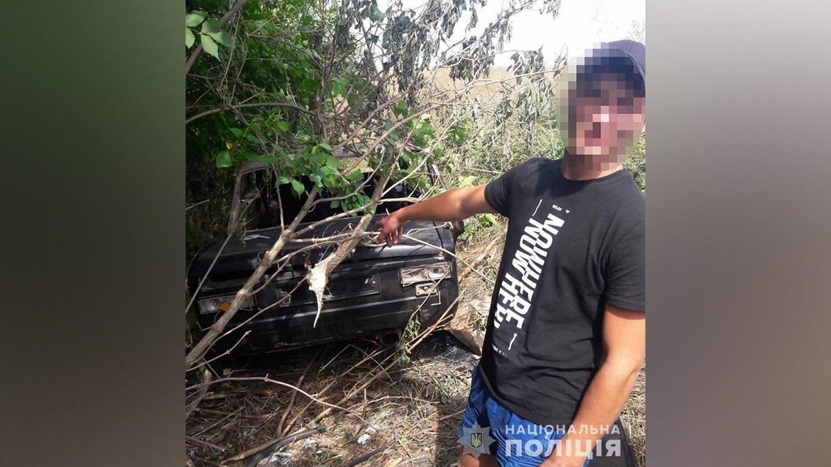 Под Днепром 13-летний парень участвовал в угоне автомобиля